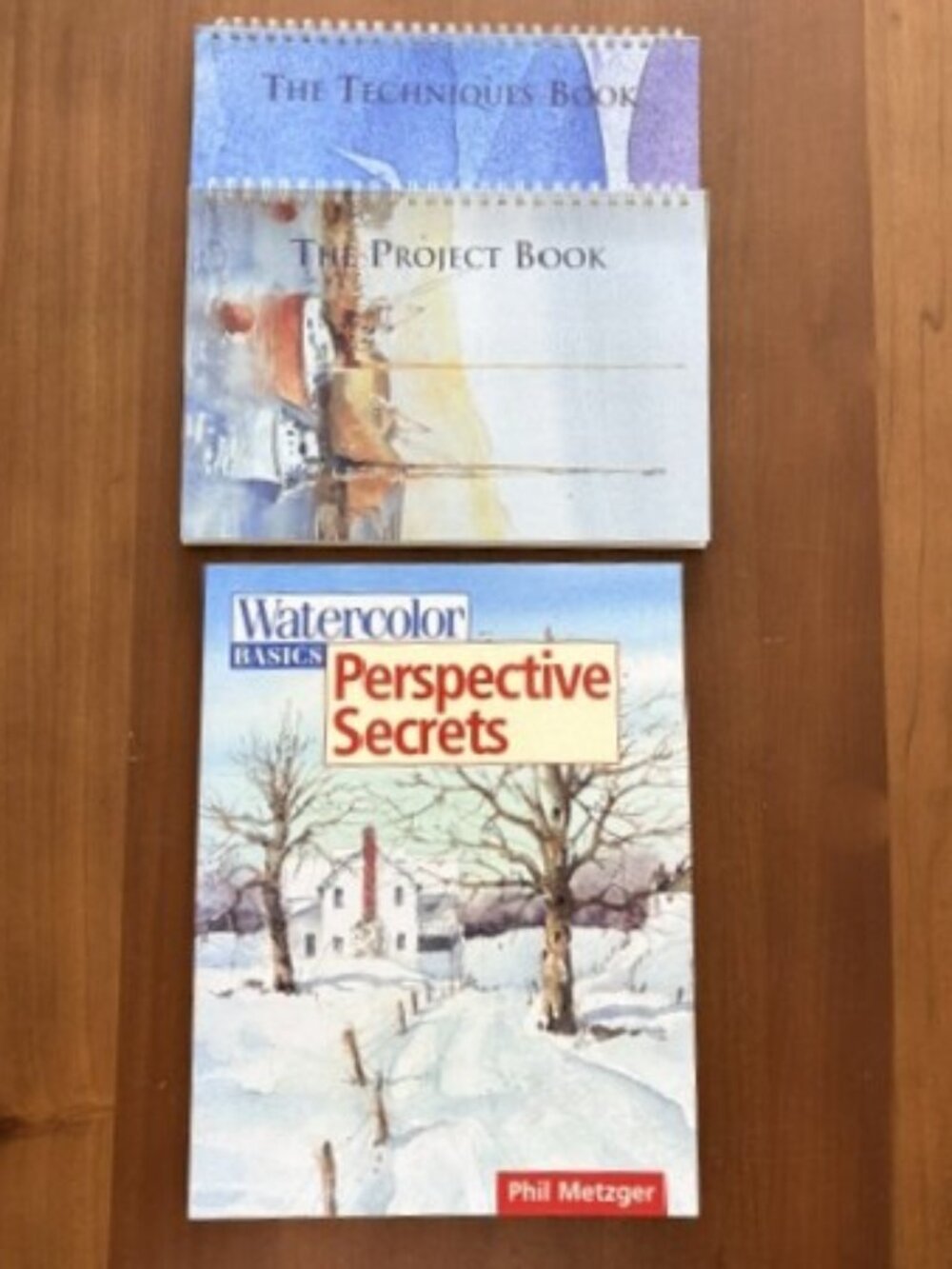 Watercolor Painting Techniques - Set of Three (3) Instruction Books